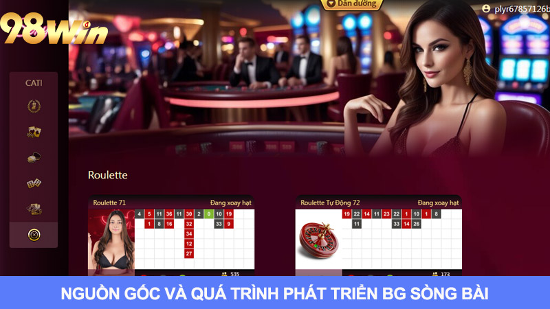 Thông tin nguồn gốc của sòng bài BG